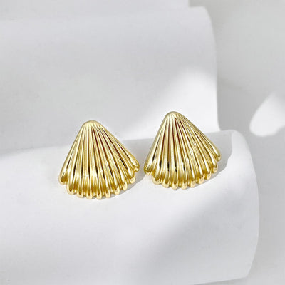 Aretes de Plata Esterlina 925 Diseño Concha para Mujer - Image 8