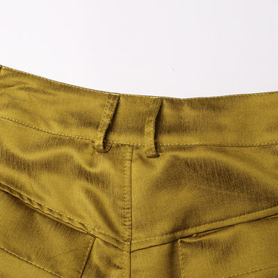 Pantalones Casuales de Cintura Alta Holgados con Diseño Exclusivo - Image 17