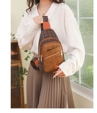 Bolsa Crossbody Mujer con Estampado de Letras - Diseño Moderno y Funcional - Image 30