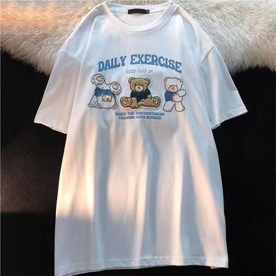 Playera Infantil de Algodón Puro con Osito Bordado Serie Leche - Image 12