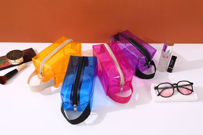 Bolsa Cosmetiquera Impermeable Multicolor con Asa de Transporte - Image 41