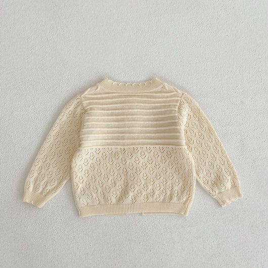 Cardigan Hueco con Flores Bordadas y Protección Solar - Image 22