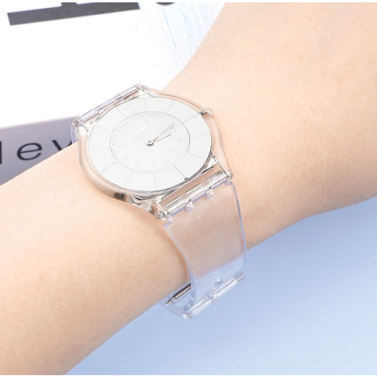 Correa de Reloj Arcoíris Transparente Ultra Delgada - Image 19