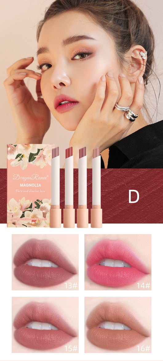 Estuche de Labiales Mate Efecto Cigarro - Colección 4 Flores - Image 10