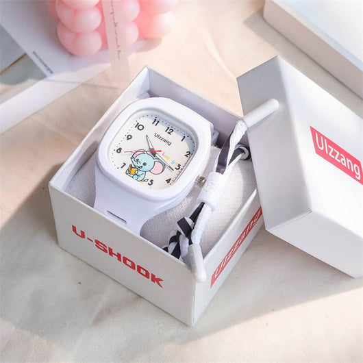 Reloj Deportivo Cuadrado Luminoso con Diseño Moderno para Estudiantes - Image 26
