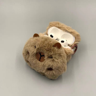 Fundas 3D Adorables para Audífonos Capibara Peluche - Image 15
