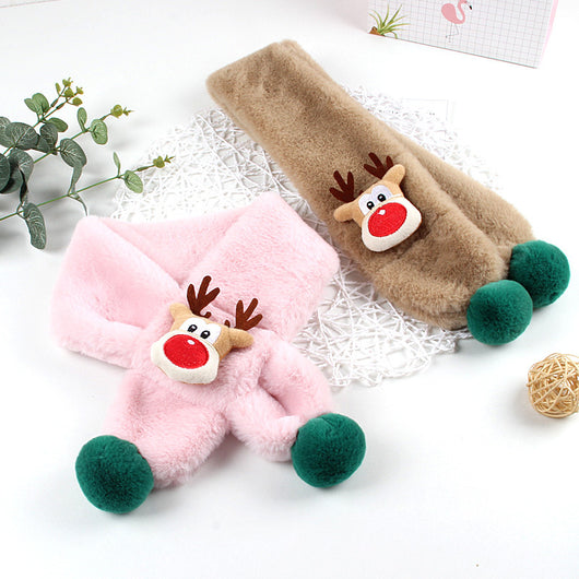 Babero Navideño Infantil con Pelaje Sintético de Conejo - Diseño Cartoon Unisex - Image 28