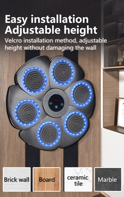 Saco de Boxeo Inteligente con Sensor de Impacto para Entrenamiento en Casa - Image 25