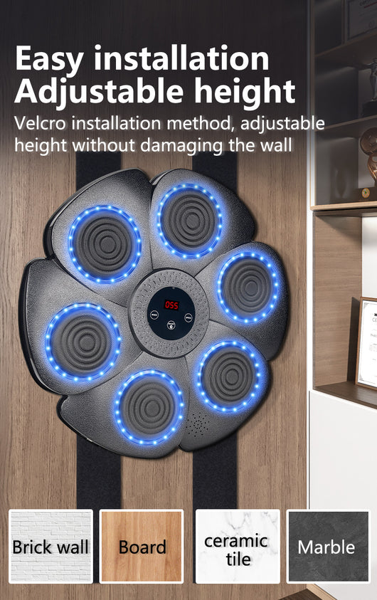 Saco de Boxeo Inteligente con Sensor de Impacto para Entrenamiento en Casa - Image 25