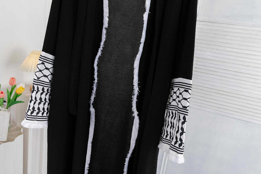 Cardigan Elegante con Bordados para Vestido Musulmán Mujer - Image 27