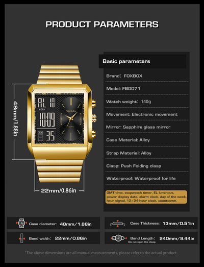 Reloj de Cuarzo para Hombre Elegante y Versátil - Image 10