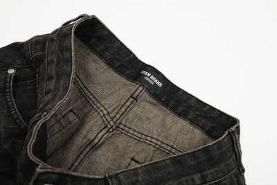 Jeans Skinny Retro Desgastado Estilo American High Street - Image 28