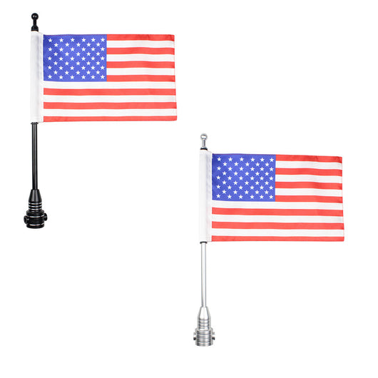 Portaequipaje Trasero para Motocicleta con Bandera Americana - Image 13