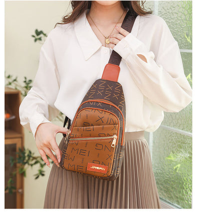 Bolsa Crossbody Mujer con Estampado de Letras - Diseño Moderno y Funcional - Image 28