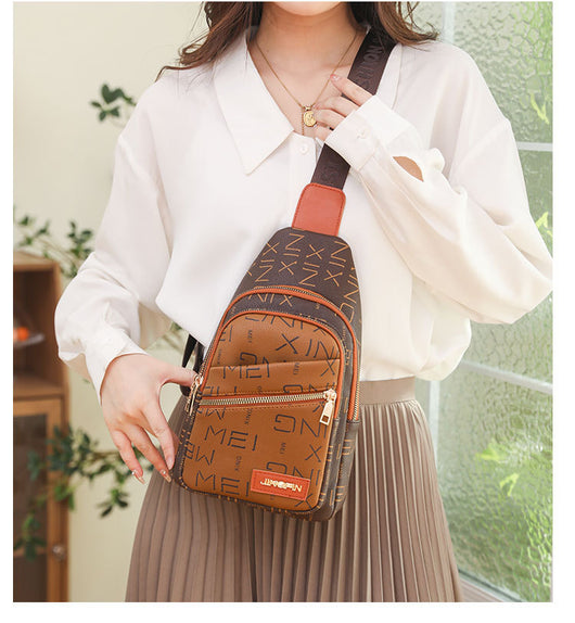 Bolsa Crossbody Mujer con Estampado de Letras - Diseño Moderno y Funcional - Image 28