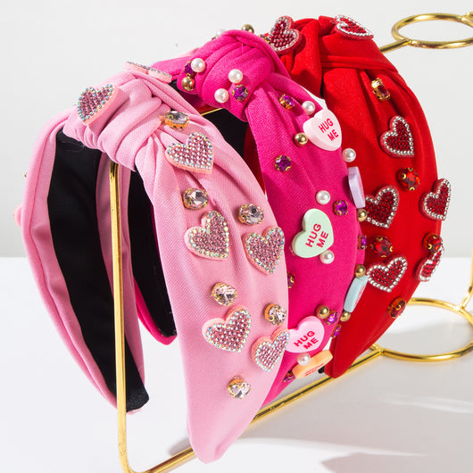 Diadema Anudada de San Valentín - Accesorios de Amor - Image 22