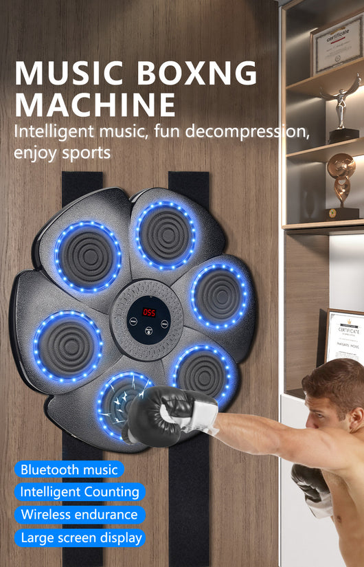 Saco de Boxeo Inteligente con Sensor de Impacto para Entrenamiento en Casa - Image 15