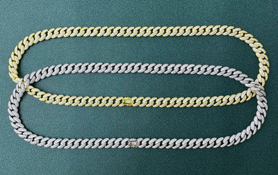 Cadena Cubana de Diamantes Completos Estilo Europeo y Americano - Image 25