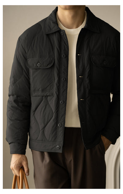 Chaqueta de Plumón de Pato Premium para Hombre - Otoño e Invierno - Image 15