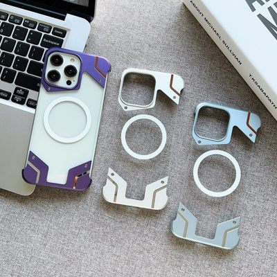 Funda Magnética Metálica sin Marco para iPhone 15 - Protección Premium - Image 22