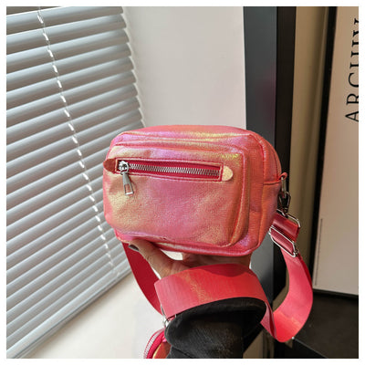 Bolsa Crossbody Cuadrada Estilo Occidental con Correa Ancha - Práctica y Elegante - Image 39