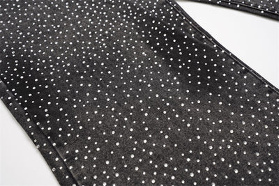 Pantalones Jeans Rectos Anchos con Detalles de Strass - Diseño Casual Moderno - Image 62