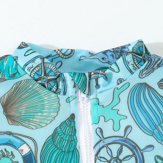 Enterizo de Baño Infantil Estampado para Verano - Image 14