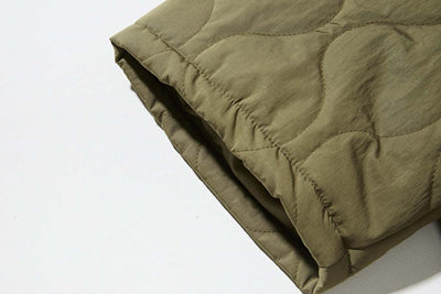 Chaqueta de Algodón Lavado con Calcetines Sueltos Estilo Japonés Minimalista - Image 12