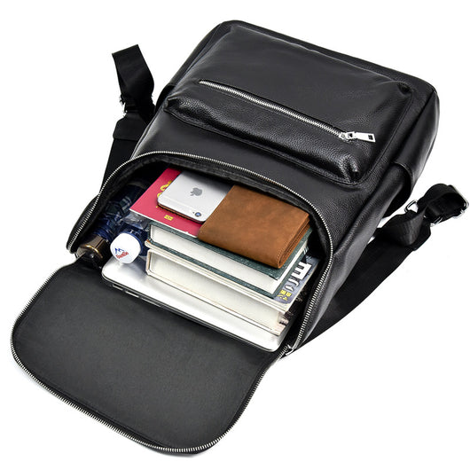 Mochila de Cuero para Hombre Estilo Casual - Image 14