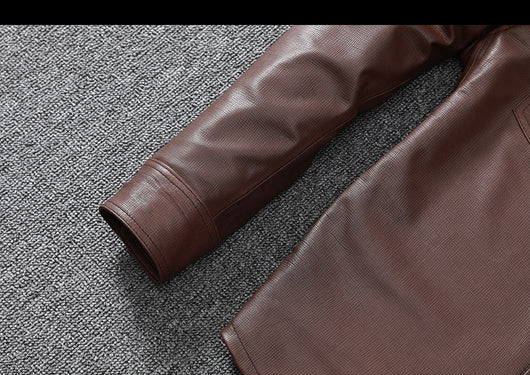 Camisa de Cuero Genuino Oveja para Hombre - Image 36