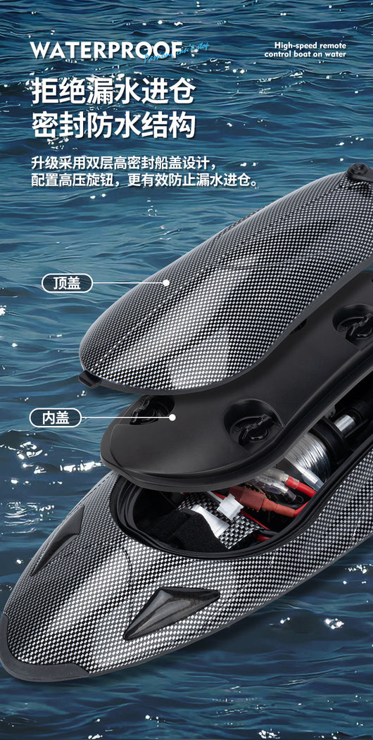 Barco de Carreras con Control Remoto para Agua - Image 14