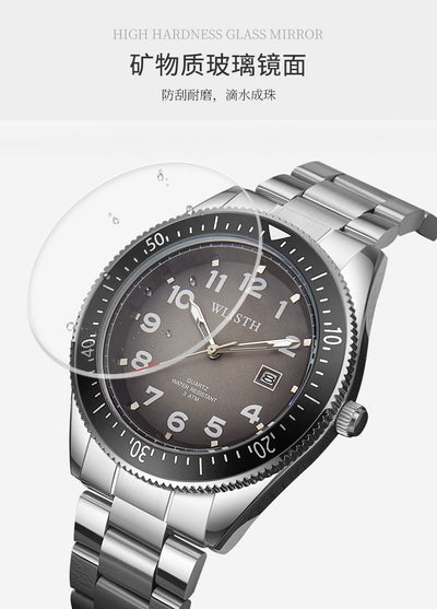 Reloj de Pulsera Acero Impermeable con Calendario y Esfera Luminosa - Image 18