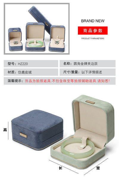 Caja de Presentación Premium para Pulseras de Gamuza - Image 33