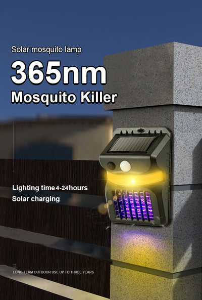Lámpara Solar Antimosquitos para Jardín - Luz LED Decorativa Impermeable - Image 9