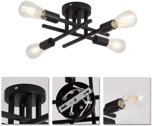 Lámpara de Techo Nórdica Moderna para Sala de Estar y Bar - Image 14