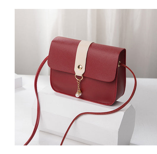 Bolso Cuadrado Pequeño Perla Joker con Contraste - Image 14