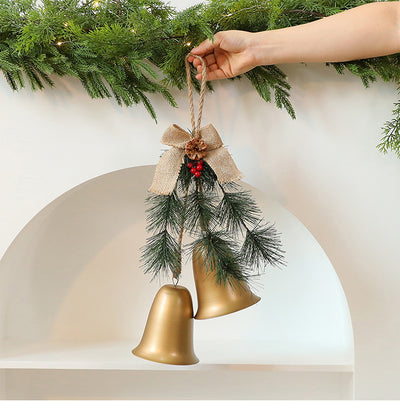Pequeño Colgante Campana de Terciopelo con Moño - Image 19