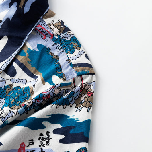 Camisa Hawaiana Cuello Cubano Floral - Image 24