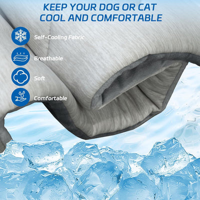 Colchoneta Refrigerante Portátil para Mascotas - Lavable a Máquina - Image 12
