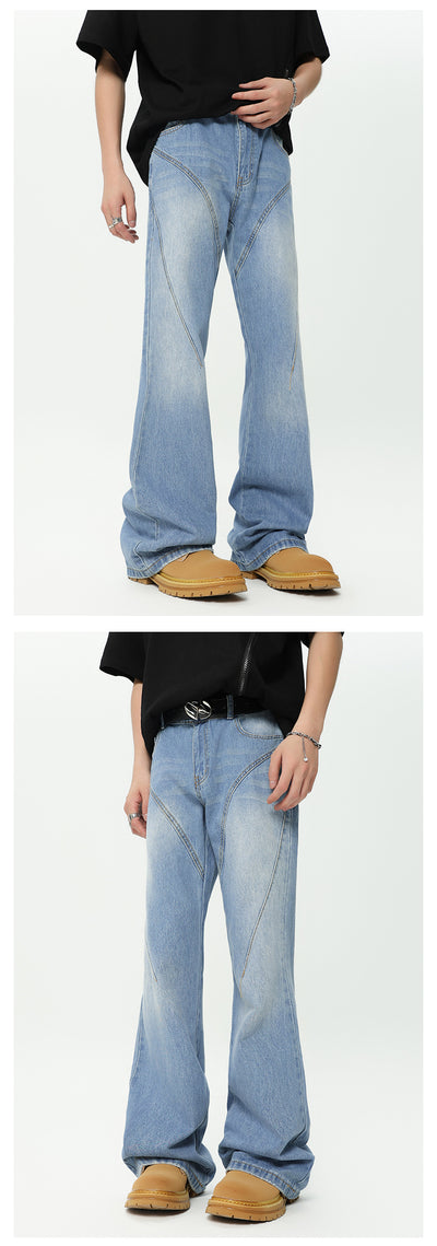 Jeans Slim Ajustado Vintage Lavado Americano - Image 14