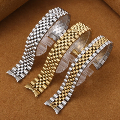 Pulsera de Reloj en Acero Inoxidable Calibre Sólido - Image 13
