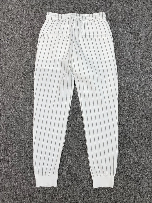 Pantalones Casuales Slim Fit Hombre con Rayas Verticales para Primavera y Verano - Image 33