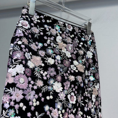 Vestido Corto con Bordado de Lentejuelas y Short Interior Diseño Nicho - Image 11
