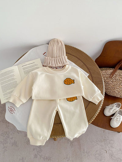 Conjunto de Pantalón y Suéter con Pez Bordado - Image 27