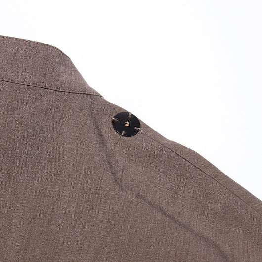 Blazer Ejecutivo con Capa y Cuello Alto para Mujer - Image 11