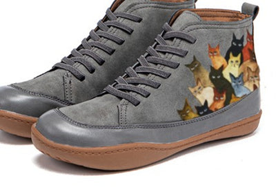 Zapatos Planos Talla Grande con Cordones - Diseño Versátil y Cómodo - Image 13