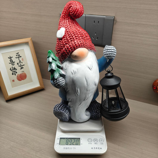 Lámpara Decorativa Navideña con Muñeco de Nieve en Resina - Image 21