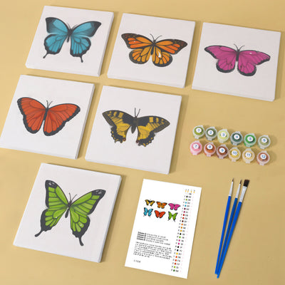 Kit de Pintura al Óleo Miniatura DIY - Paisajes y Flores para Principiantes - Image 48