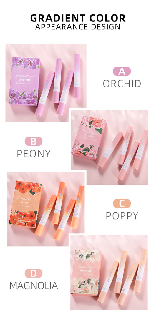Estuche de Labiales Mate Efecto Cigarro - Colección 4 Flores - Image 24