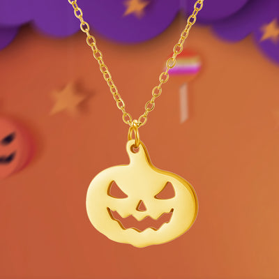 Collar con Dije de Calabaza y Fantasma para Halloween - Image 67